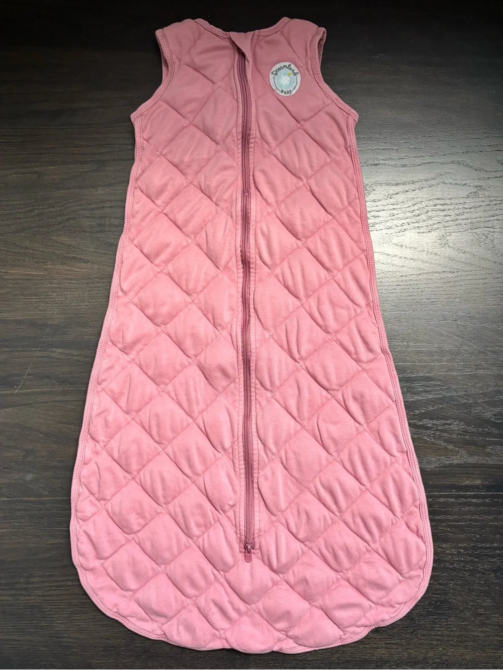 Dreamland baby Quilted weighted baby Sleep Sack Vest - Soft Sleeveless 24-36 mos